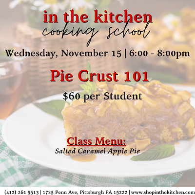 Pie Crust 101 Cooking Class