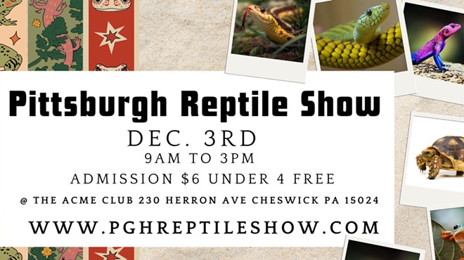 Pittsburgh Reptile Show & Sale Dec 3rd 2023