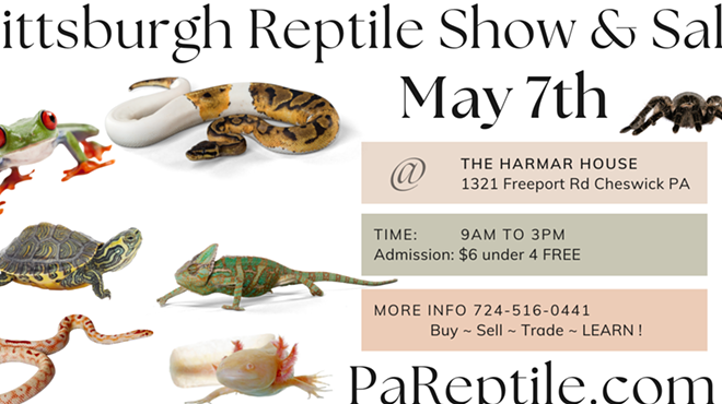 Pittsburgh Reptile Show & Sale May 7th 2023