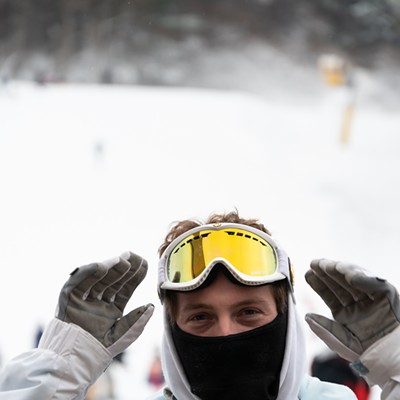 Pittsburgh's first snowfall attracts skiers and snowboarders to Boyce Park Ski Slopes