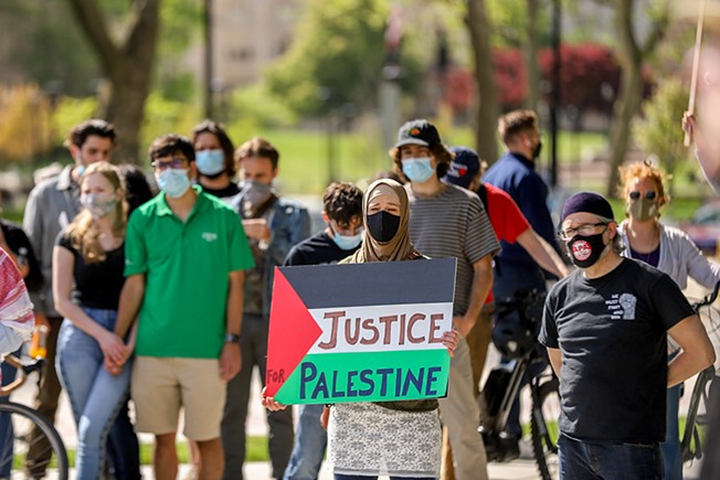 Pittsburgh's Solidarity with Palestine protest