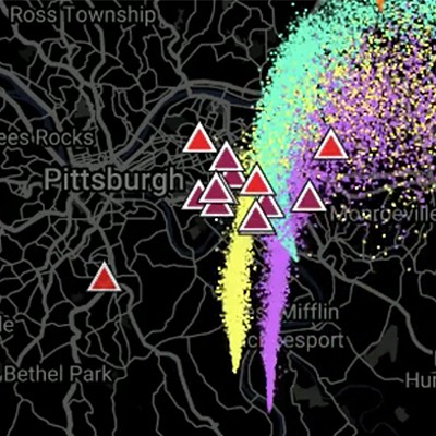 PlumePGH tracks the source of air pollution in Pittsburgh, and how it gets to your home