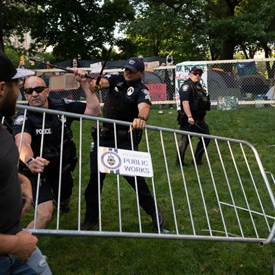 Protesters at Pitt met with force by local police