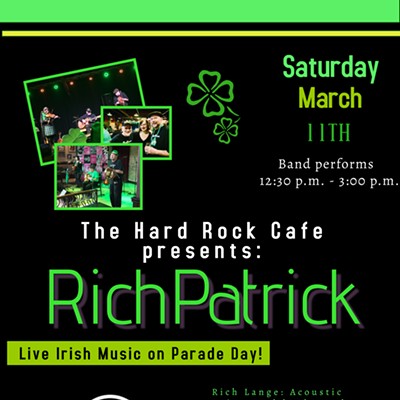 RichPatrick at the Hard Rock on Parade Day 3/11