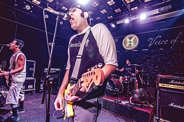 Rishi Bahl of The SpacePimps organized the Four Chord Music Festival.