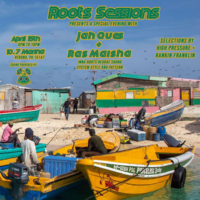 Roots Sessions Presents Jah Ques and Ras Maisha, Inna Sound System Style!