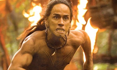 Mel Gibson's bloody Apocalypto argues some empires are better than others.