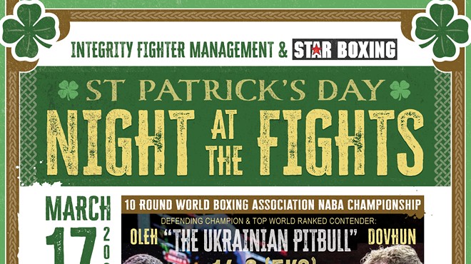Saint Patrick's Day Pro Boxing Fights