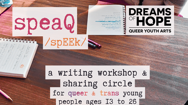 SpeaQ: a writing workshop and sharing circle