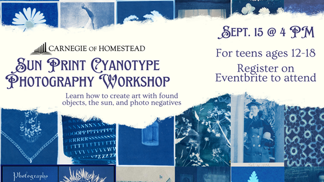 Sun Print Cyanotype Photography Workshop for Teens