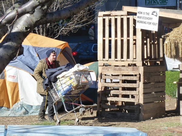 The Long Goodbye: Holdouts remain at Occupy Camp long past eviction deadline