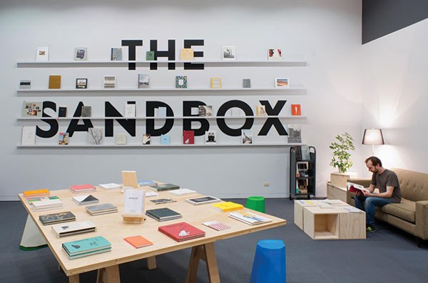The Sandbox pop-up bookstore Oakland PA