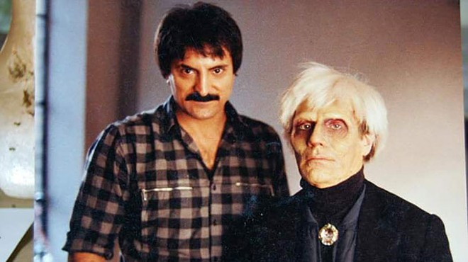 The story behind Andy Warhol’s transformation into a zombie by Pittsburgh’s renowned makeup artist Tom Savini