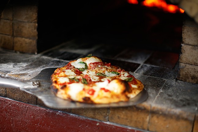 Frankstown Wood-Fired Pizza perfects the art of the traditional Italian margherita pie