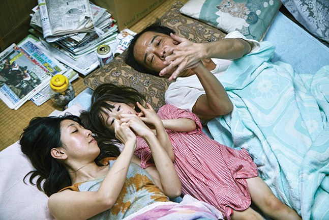 Shoplifters explores the complexities of family and poverty