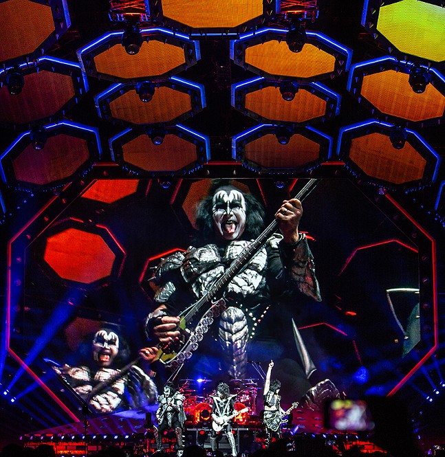 CONCERT PHOTOS: Gene Simmons and Paul Stanley bring KISS: End of the Road Tour to PPG Paints Arena (8)