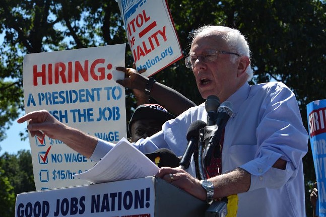 Bernie Sanders’ campaign is rallying support for upcoming UPMC strike