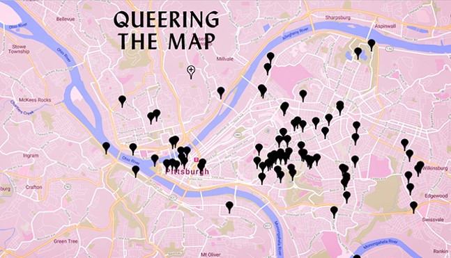Queering the Map visualizes the LGBTQ experience in Pittsburgh and beyond