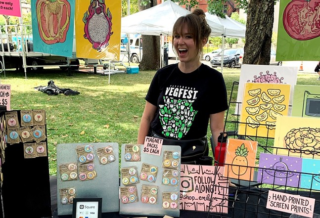 How local artist Emily McGaughey turned quirky doodles into a career