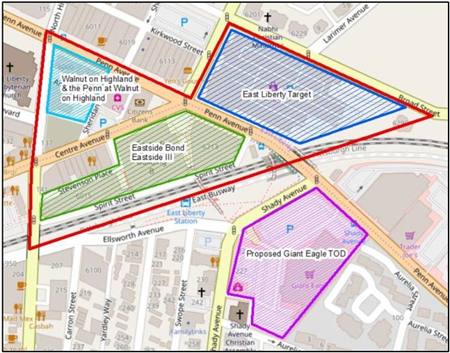 Pitt paper shows parking spaces near East Liberty busway station are under utilized by 30 percent