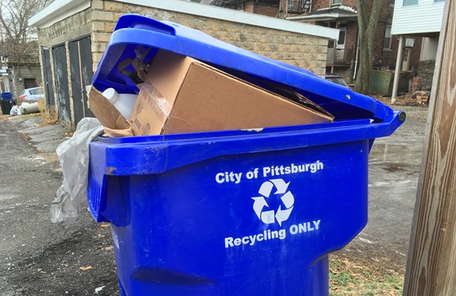City of Pittsburgh receives grant to expand blue recycling bin program