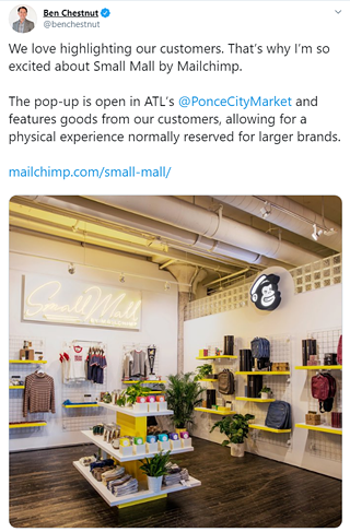 Pittsburgh arts leader calls out Mailchimp for stealing Small Mall idea