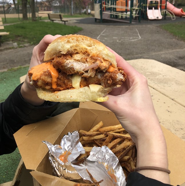 Takeout review: big honkin' sandwiches from Smoke (3)