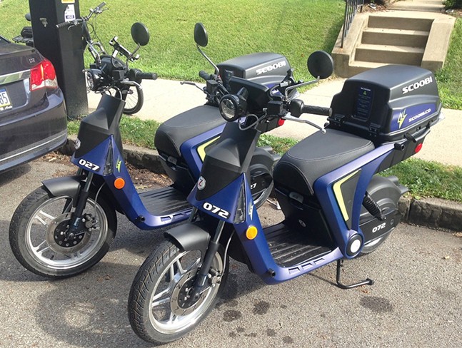 Scoobi moped rentals return to Pittsburgh streets