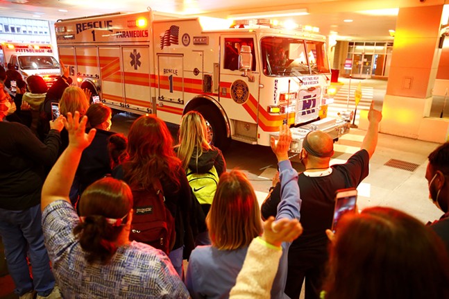 Photos: First Responders Procession honors Pittsburgh healthcare workers on National Nurses Day