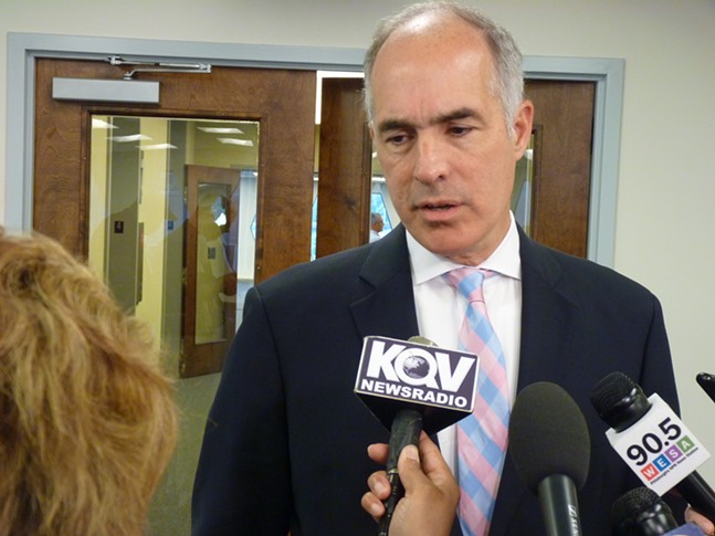 Sen. Casey: Affordable Care Act in "grave danger" if Barrett confirmed to Supreme Court