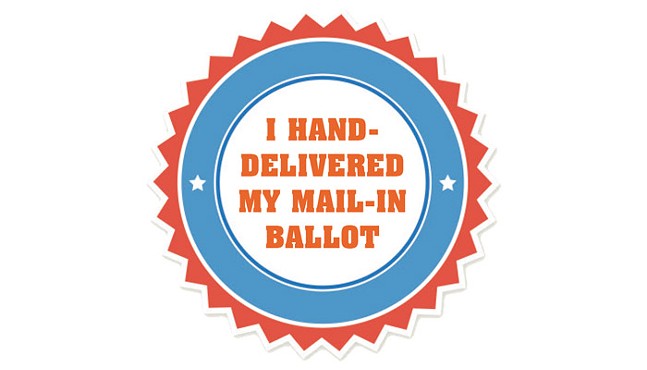 Download or print out these "I voted" stickers (8)