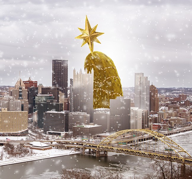 Jolly Old Saint Pickolas: a giant Heinz pickle ornament is coming to town