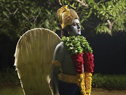 Krishna and costumed school children are the subjects for Nandini Valli Muthiah