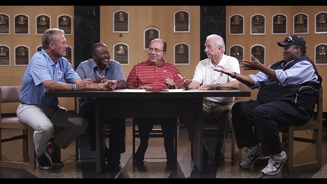 Recent baseball documentray Fastball screens at CMU, plus panel discussion