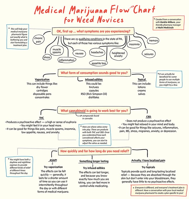 Medical Marijuana Flow Chart for Weed Novices