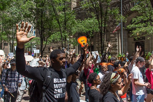 Black Lives Matter supporters gather for second march in Downtown Pittsburgh this weekend