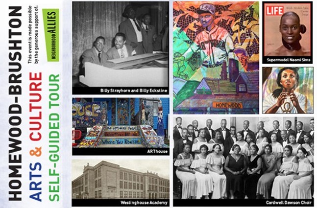 Pittsburgh’s Inaugural Homewood-Brushton Self-Guided Arts and Culture Tour this Saturday