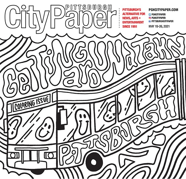Pittsburgh City Paper's Coloring Issue: Getting Around 'Tahn