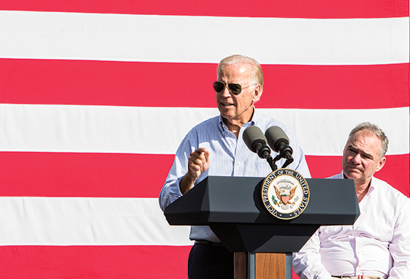 Vice President Joe Biden and Tim Kaine, vice-presidential hopeful highlight Pittsburgh Labor Day Parade