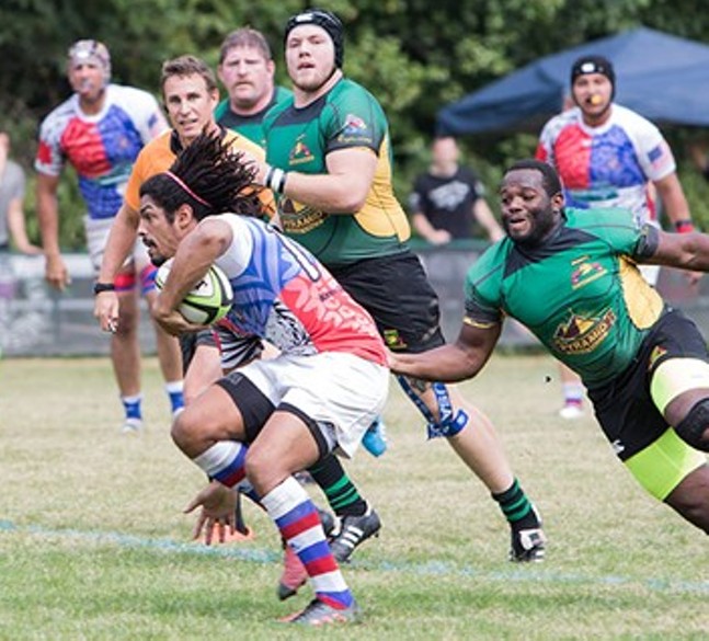 A photo slideshow of the Pittsburgh Harlequins rugby match against the Baltimore-Chesapeake Brumbies