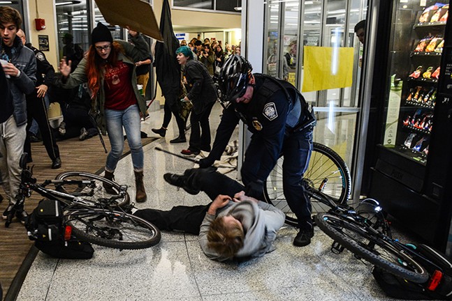 Two arrested during student-debt protest at University of Pittsburgh (2)