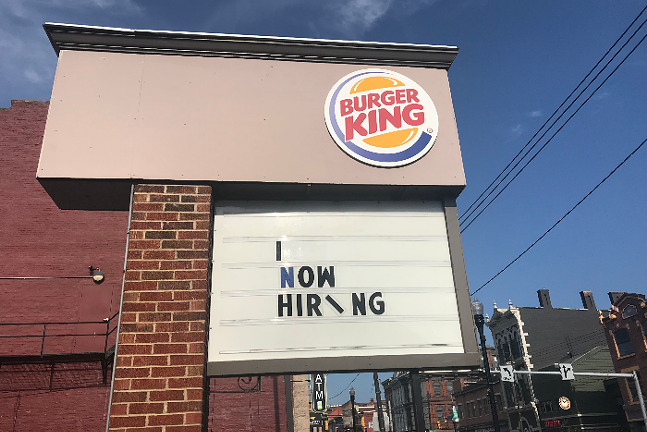 A Pittsburgh Burger King closes temporarily as workers apparently walk out (3)