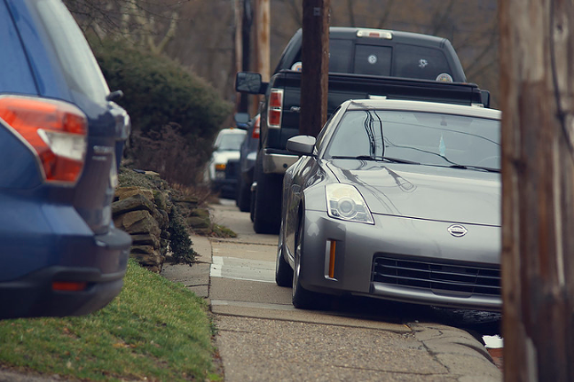 BEWARE: Cars are illegally parked on Pittsburgh sidewalks and we are so numb to it, we don’t even care anymore