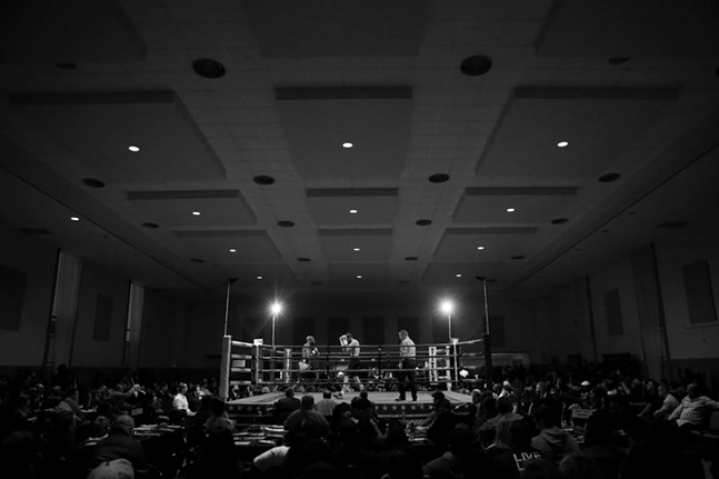 PHOTOS: A Night of Professional Boxing with the "Ukrainian Pitbull"