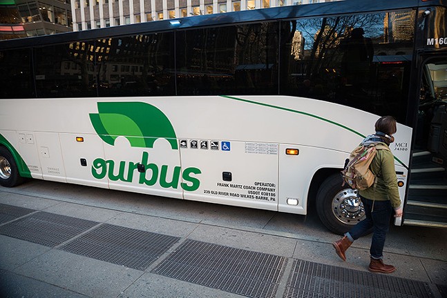 OurBus promises new, low-cost transport from western Pennsylvania to New York City