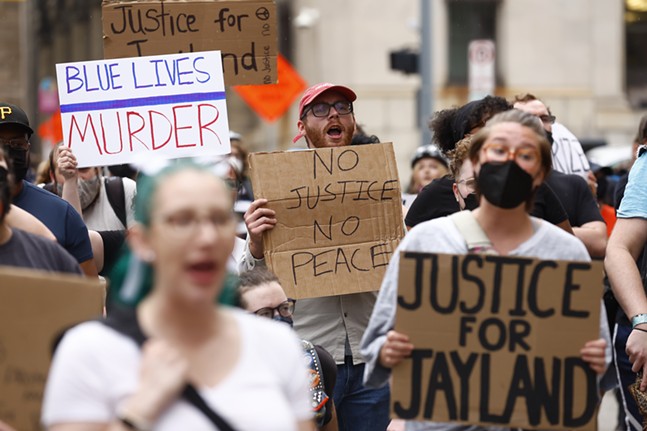 Pittsburghers march, demand justice for death of Jayland Walker