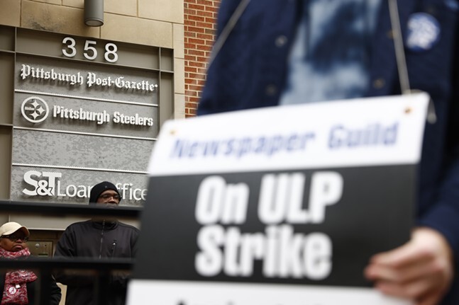 Pittsburgh Post-Gazette reporters leave union over striking disputes