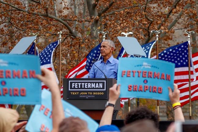 Obama champions Fetterman, derides Oz during Pittsburgh rally