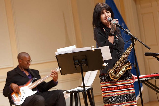 Joy Harjo talks place poems, music, and more ahead of Pittsburgh appearance
