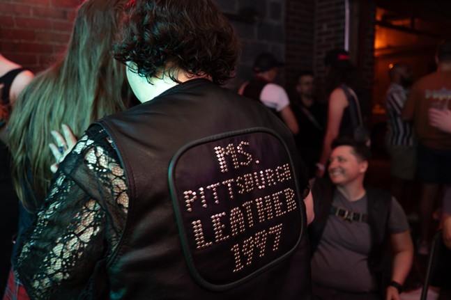 PGH Leather Club and Tammy Resnick meet at P Town Bar